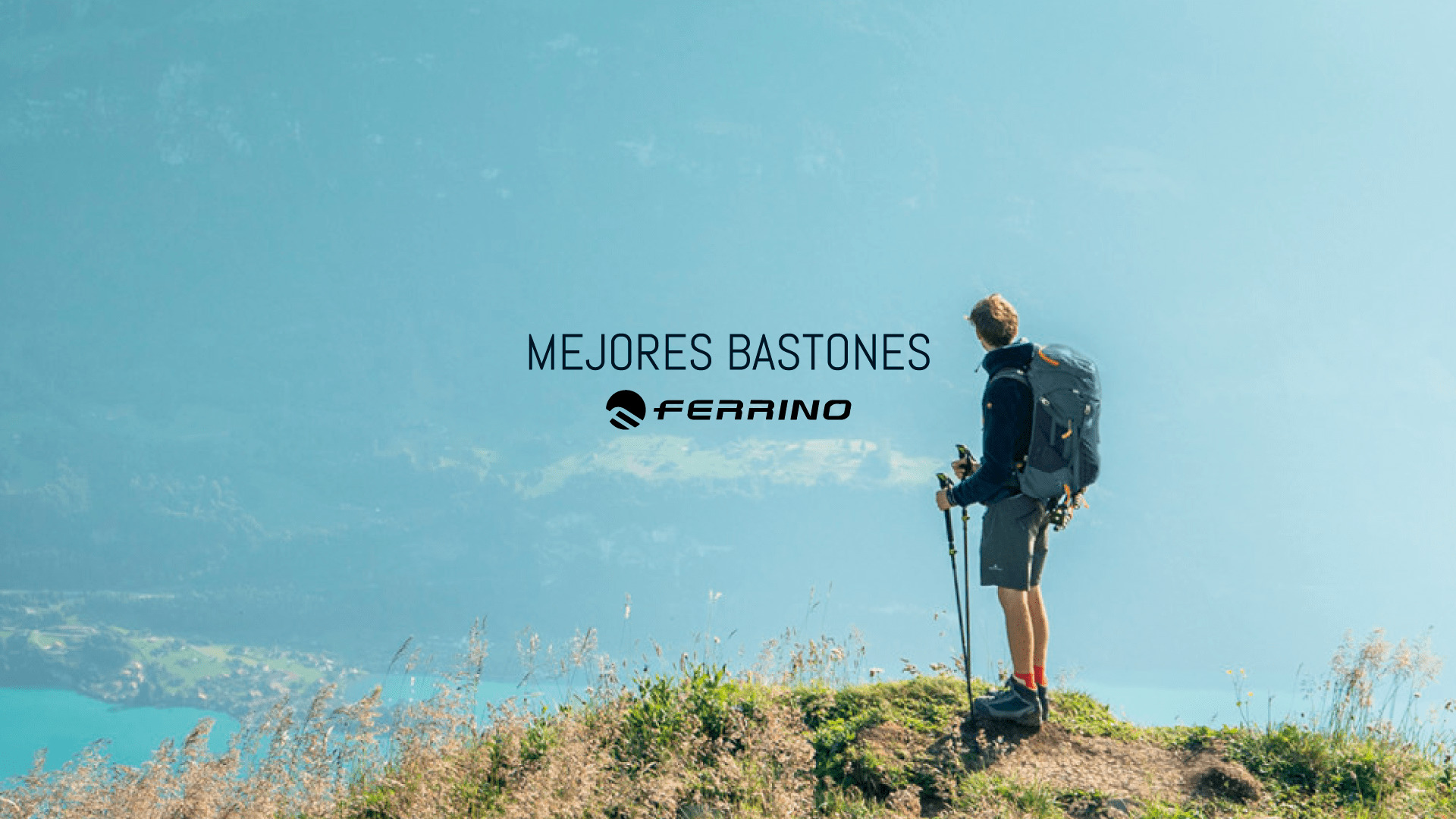 Par De Bastones De Trekking Hosa 2 Tramos - Verde - Verde - Bastones  Trekking Senderismo